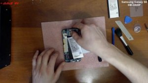 ? Samsung Galaxy S6 ( SM-G920F ) разборка и замена АКБ ( аккумуляторной батареи )