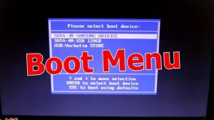 Как зайти в boot menu