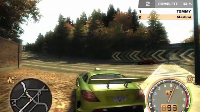 BRIEF Quick Race Sprint State and warrent SLR McLaren #Nfs Most Wanted 2005 смотреть онлайн