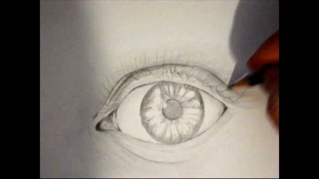 Как рисовать глаза \ How to draw eye смотреть онлайн