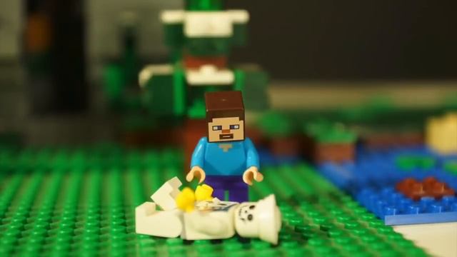 КАК ПОЯВИЛСЯ БОРЬКА ? Лего НУБик Майнкрафт - LEGO Minecraft смотреть онлайн