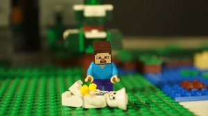 КАК ПОЯВИЛСЯ БОРЬКА ? Лего НУБик Майнкрафт - LEGO Minecraft