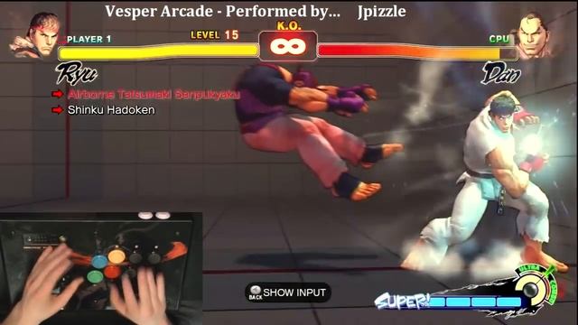 Super Street Fighter 4 Trials - Ryu смотреть онлайн