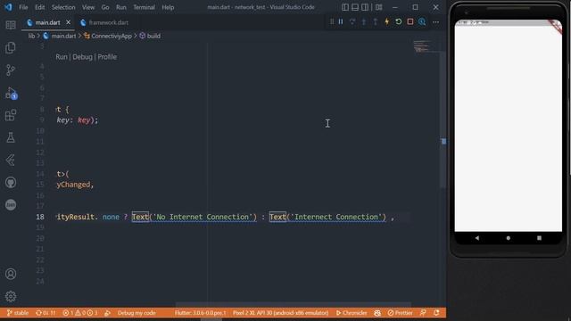 Flutter - How to Check internet connectivity | بالعربي смотреть онлайн
