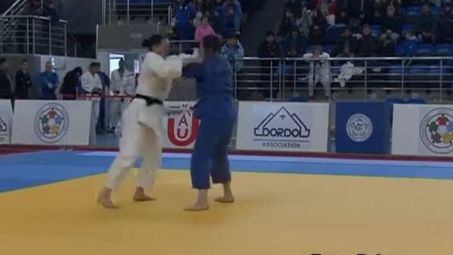 Спорт. Дзюдо. Чемпионат Кыргызстана-2017. 70 кг Финал. Акишева Э.-Алибай кызы У. смотреть онлайн