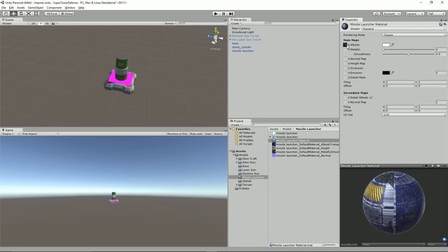 Blender to Unity Tower Defense Game – 3-01 - Importing the Models into Unity смотреть онлайн