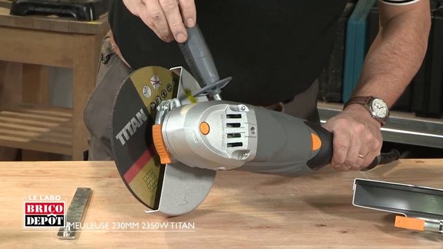 Labo Brico - Test Meuleuse 230mm 2350w TITAN смотреть онлайн
