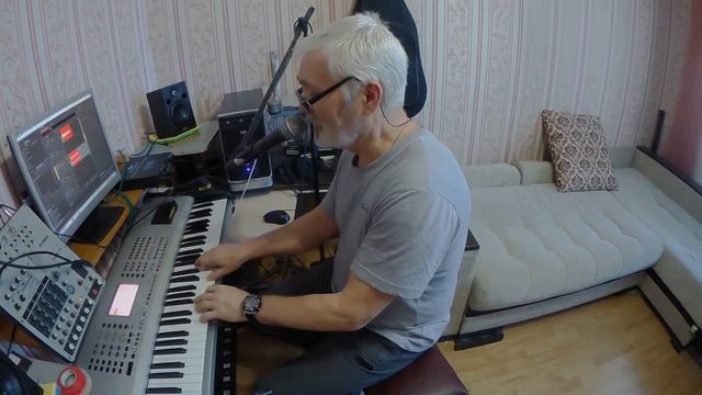 Эти глаза напротив.Кавер.пиано смотреть онлайн