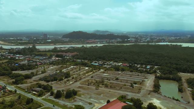 Kuala Kemaman Terengganu Aerial View