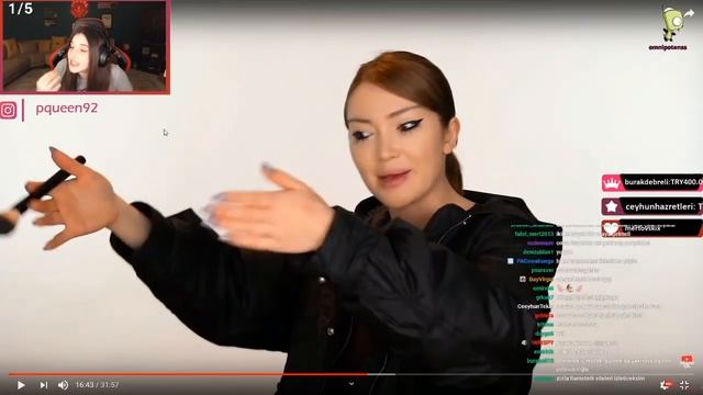 Pqueen - Danla Bilic SİBER ZORBA MAKYAJI İzliyor ! смотреть онлайн
