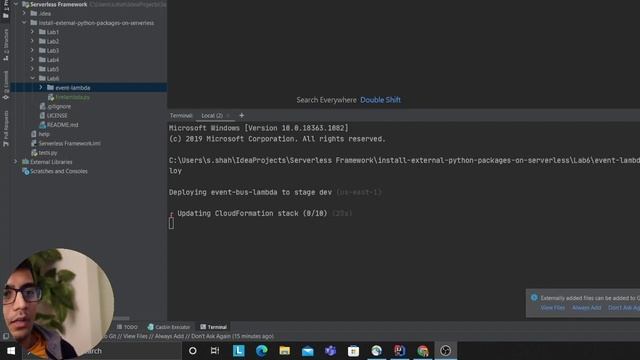 Learn about Lambda Destination with serverless Framework #6 смотреть онлайн