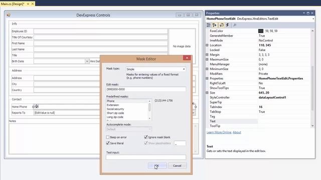 DevExpress WinForms Editors: Layout Control смотреть онлайн