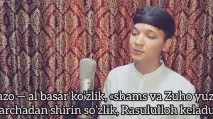Rasululloh Keladur-Akmal_ _rasulullah _rasulullahﷺ _rasulullohkeladur _mashrab _akmal _xolxodjayev _