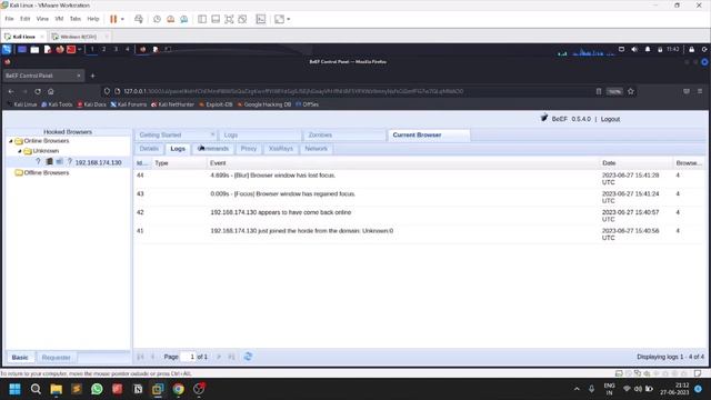 Browser Exploitation Framework(BEEF) смотреть онлайн