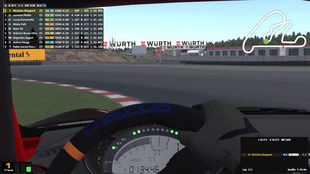 (iRacing) Mazda MX5 @ Rudskogen Motorsenter - 1:33.894 (Fixed/Qual Record 23S2) смотреть онлайн