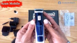 DINGLING Professional Hair Clipper Model GM 6005 Unboxing,Reviews /Geemy Professional Hair Clipper