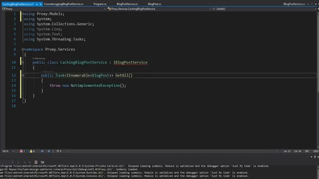 Proxy Pattern - DESIGN PATTERNS (C#/.NET) смотреть онлайн