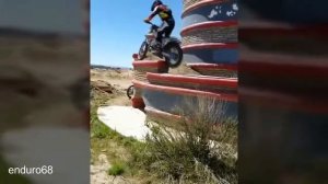 Подборка лучших падений, прыжков, трюков в Эндуро