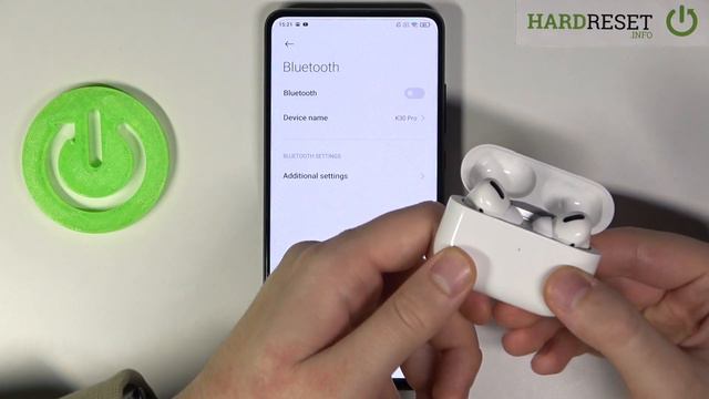 XIAOMI Redmi K30 Pro – Pair AirPods With Smartphone