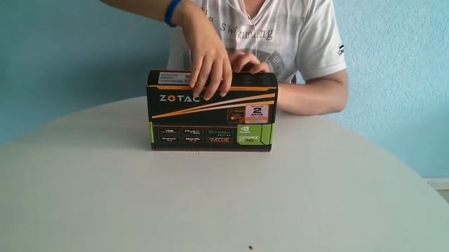 Unboxing Zotac Nvidia 730 DDR3 1GB смотреть онлайн