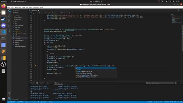 Custom MathF library: Sin and Cos смотреть онлайн