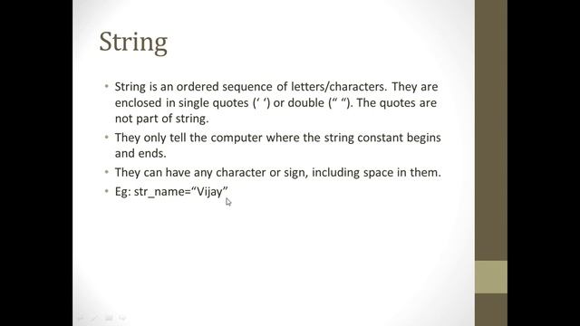 Python Unit 2 Part 4 of 7 Python datatypes | CBSE Class 9 смотреть онлайн