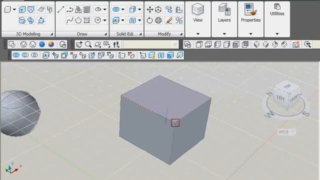 AutoCad - 8-4 Copy edge الأمر смотреть онлайн