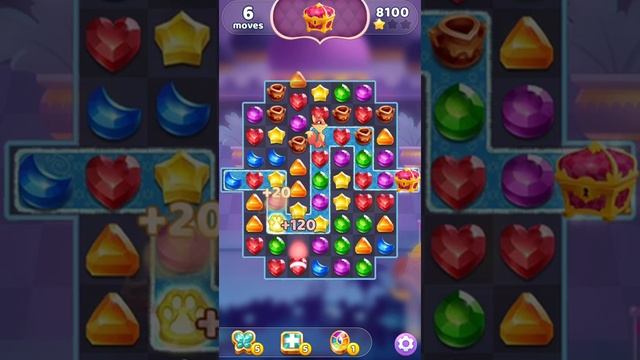 Genies & Gems - Jewel & Gem Matching Adventure (Level 28 - 38) смотреть онлайн