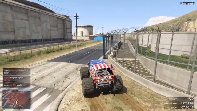 МЕГА СМЕРТЕЛЬНАЯ РАМПА В GTA 5 ONLINE смотреть онлайн
