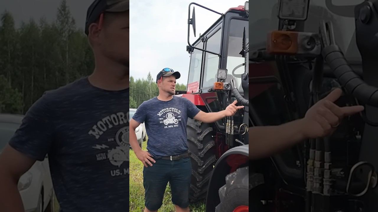 Выбрал Беларус и не пожалел #farmer #tractor #shorts #новыйбеларус #countrysideacres смотреть онлайн