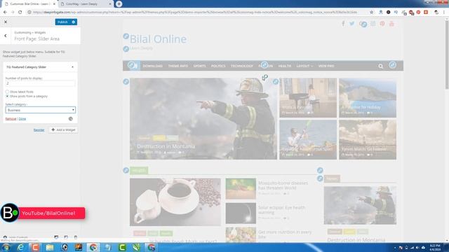 How To Customize Color Mag WordPress Theme In Hindi/Urdu смотреть онлайн