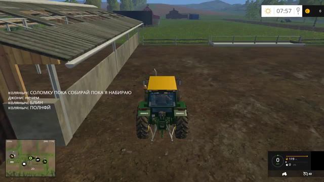 Farming Simulator 15 - гребаные лаги смотреть онлайн