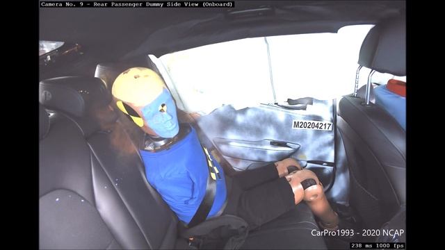 2018-2021 Kia Stinger / Genesis G70 NHTSA Side Impact смотреть онлайн