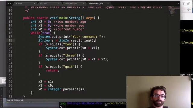 Creating a Crude User Interface with StdIn смотреть онлайн