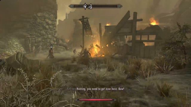 Skyrim: Trying my hardest to play with a broken headset смотреть онлайн