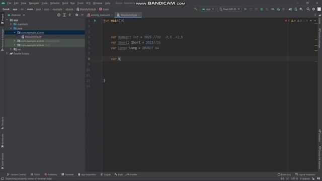 Переменные в Kotlin.Урок #2 смотреть онлайн