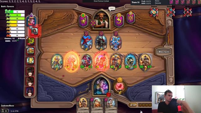 Level 4 Turn 4 Blackthorn Is Genius! | Hearthstone Battlegrounds смотреть онлайн