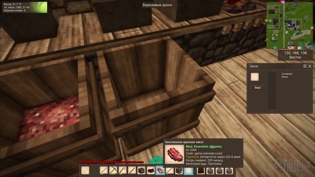 VINTAGE STORY 1.15.10 на сервере с модами. 15 - Производство стали смотреть онлайн