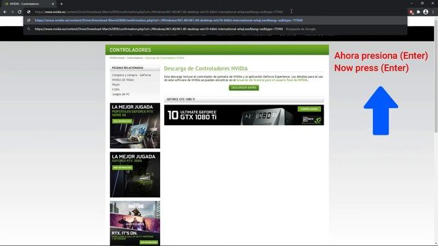 Como descargar driver WHQL desde la página de Nvidia | Tutorial смотреть онлайн