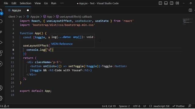 useLayoutEffect React Hook in 3 Minutes смотреть онлайн