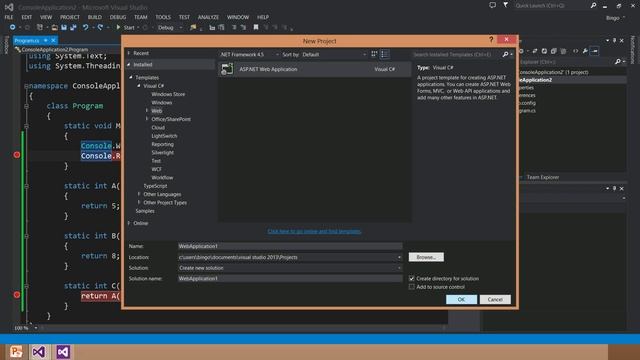 Что нового в Visual Studio 2013