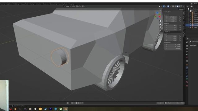 ЛОУ ПОЛИ МАШИНКА В BLENDER смотреть онлайн