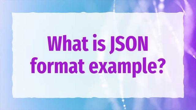 How do I open a JSON file? смотреть онлайн
