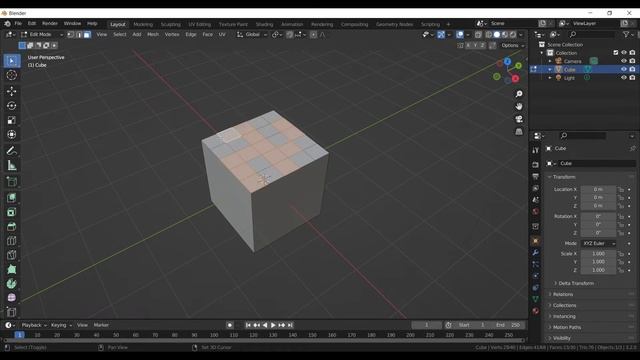 Extrude - Blender 3.2 Fundamentals | Blender Tutorial for beginners смотреть онлайн