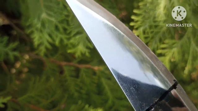 Поэтапная заточка шашки.