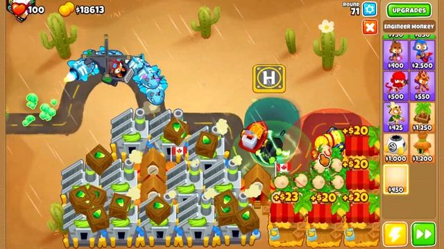 Bloonarius Elite || No Monkey Knowledge! || The Super Strategy || End of the Road смотреть онлайн