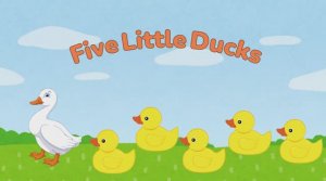 Пять Маленьких Уток | Five Little Ducks | Kids Rhymes Russia
