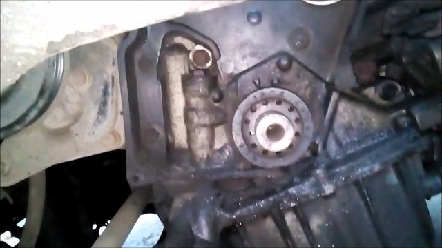 Замена ремня ГРМ додж караван, часть 2.mp4