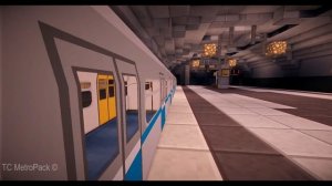 TRAINCRAFT METROPACK TRAILER / РОССИЙСКИЕ ПОЕЗДА МЕТРО В МАЙНКРАФТ