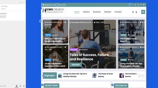 How to change Newscrunch WordPress Theme Body Background Color and Image смотреть онлайн